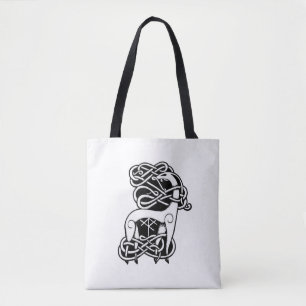 Noordse Canvas tas/Keltische hert Tote Bag