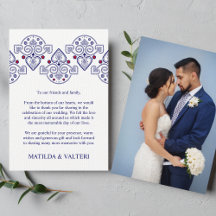 Noordse Folk Art Scandi Navy Wedding