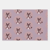 Noordse Fox winter Inpakpapier Vel (Voorkant 3)