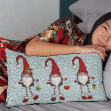 Noordse Gnomen Mistletoe Patroon