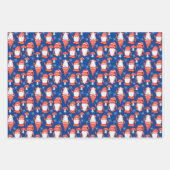 Noordse gnomen Zweedse tomte kerst Inpakpapier Vel (Voorkant)