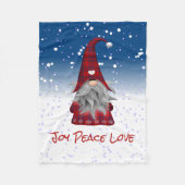 noordse gnoom fleece deken (Voorkant)