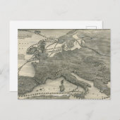 Noordse invasies briefkaart (Voorkant / Achterkant)