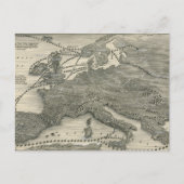 Noordse invasies briefkaart (Voorkant)