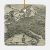 Noordse invasies keramisch ornament (Achterkant)