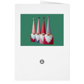 Noordse Kabouters Retro Moderne Kerst Kitsch Knip (Achterkant)