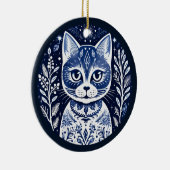Noordse Kat Ornament (Rechts)