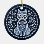 Noordse Kat Ornament (Voorkant)
