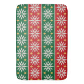 Noordse Kerst Brei Badmat (Voorkant Verticaal)