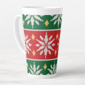 Noordse Kerst Brei Latte Mok (Linkerhoek)