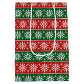 Noordse Kerst Brei Medium Cadeauzakje (Achterkant)