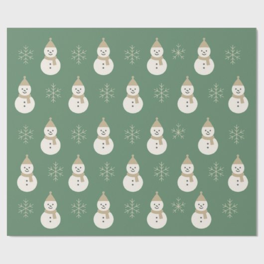 Noordse Kerst Cadeaupapier (Vlak)