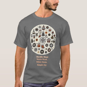 Noordse Kerst: Gezellige Gear & Eenvoudige vreugde T-shirt