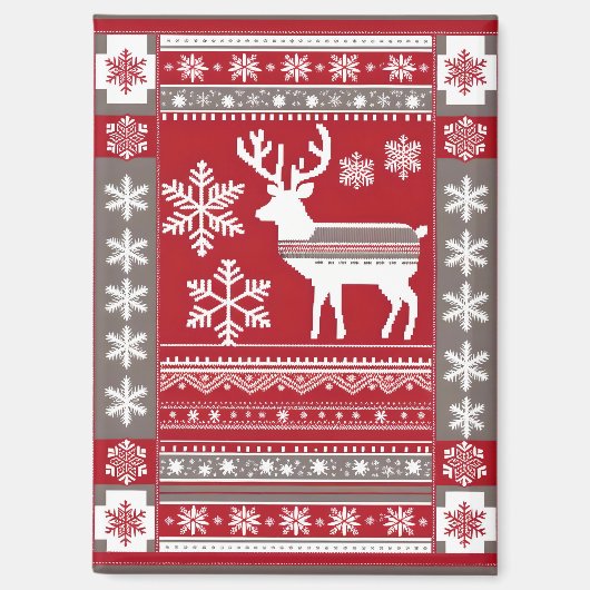 noordse kerst magneet (Voorkant)