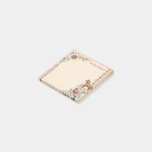 Noordse Kerst Post-it® Notes (Schuin)