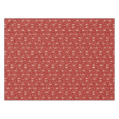 Noordse Kerst Reindeer Tafelkleed (Voorkant (Horizontaal))