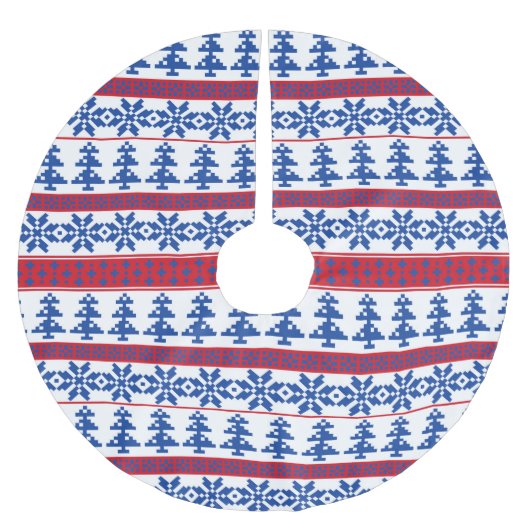 Noordse kerstbomen kerstboom rok (Voorkant)