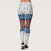 Noordse kerstkeuter leggings (Achterkant)
