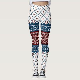 Noordse kerstkeuter leggings