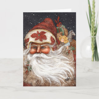 NOORDSE KERSTMAN FEESTDAGEN KAART
