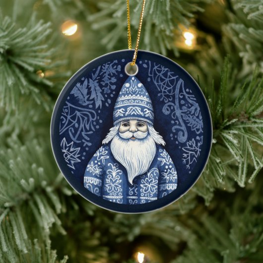 Noordse kerstman ornament (Boom)