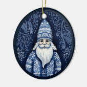 Noordse kerstman ornament (Links)