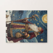  Noordse Kerstman Puzzel - Kerstpuzzel (Horizontaal)