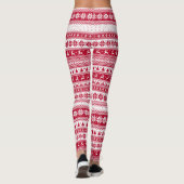 Noordse Kerstmis - Scandinavisch Leggings (Achterkant)