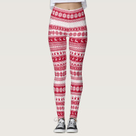 Noordse Kerstmis - Scandinavisch Leggings