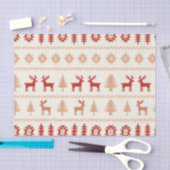 Noordse Kerstmis Tissuepapier (Craft)