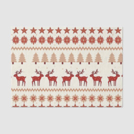 Noordse Kerstmis Tissuepapier