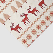 Noordse Kerstmis Tissuepapier (Detail)