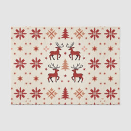 Noordse Kerstmis Tissuepapier