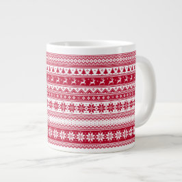 Noordse kerstMok - Scandinavische Scandinavische k Grote Koffiekop