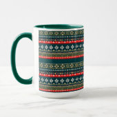Noordse kerstpatroon mok (Links)