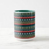 Noordse kerstpatroon mok (Midden)