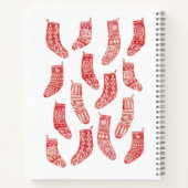 Noordse kerstresten Aangepast Notitieboek om kerst (Achterkant)