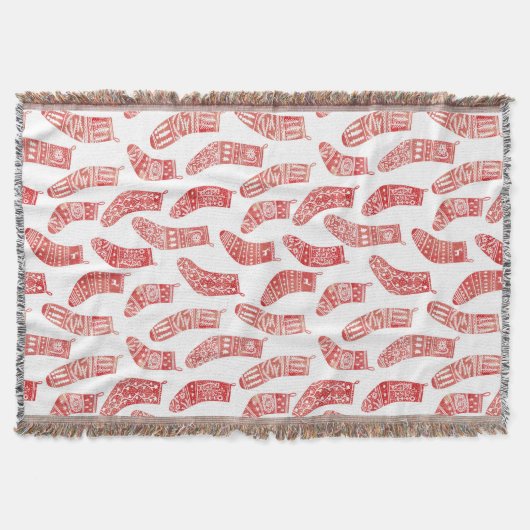 Noordse kerststaart deken (Voorkant)