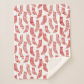 Noordse kerststaart sherpa deken (Voorkant)