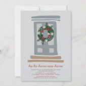 Noordse Kerstwinter - Housewarming Feestdagenkaart (Voorkant)