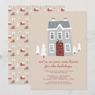 Noordse Kerstwinter Nieuw startpunt Feestdagenkaart