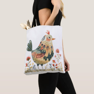 Noordse Kip Tote Tas