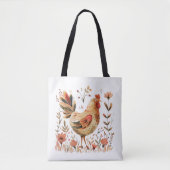 Noordse Kip Tote Tas (Voorkant)