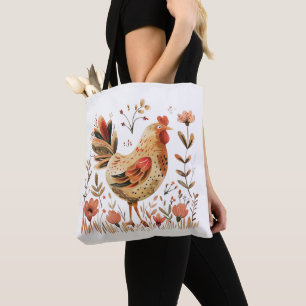 Noordse Kip Tote Tas