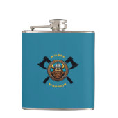 Noordse krijger kolf heupfles (Voorkant)