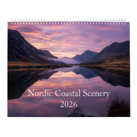 Noordse kustlandschap kalender (Hoes)