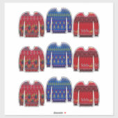 Noordse messengeveegwinter sticker (Vel)