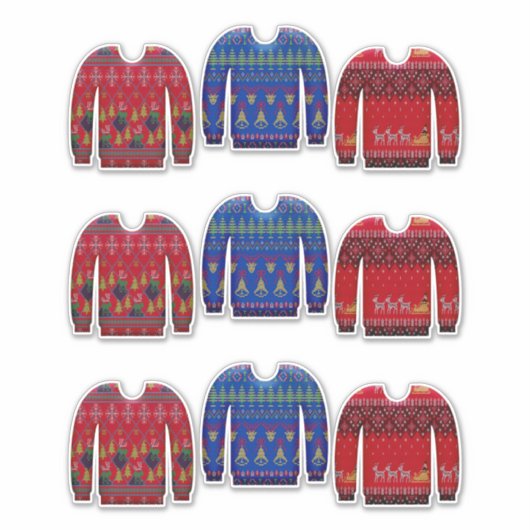 Noordse messengeveegwinter sticker (Voorkant)