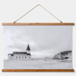 Noordse minimalist hangend wandkleed