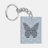 Noordse Monarch Acryl Sleutelhanger (Voorkant Links)